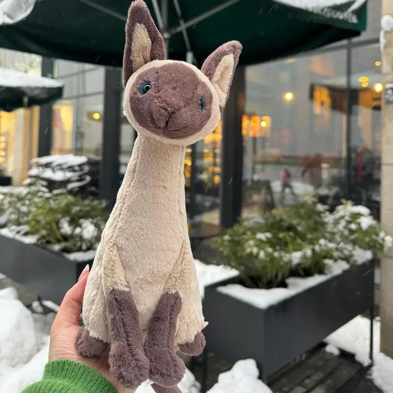 Jellycat with tags Spot Siamese cat cute plush toy baby company soothing doll give friend birthday holiday gift stuffed animal Jellycat with tags Spot Siamese cat cute plush toy baby company soothing doll give friend birthday holiday gift stuffed animal